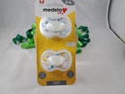 Medela Baby 2-pack Glow  In The Dark Pacifier Binky Swiss Made 0-6 Months New 