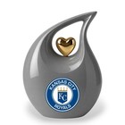Teardrop Adult Cremation Urn For Human Ashes Kansas City Royal Earns Upto 200lbs