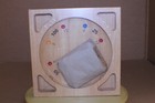 Open Box   Square Roulette Board Game Wood
