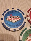 Set Of 5 Casino Chips Las Vegas Nevada