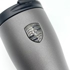 Porsche Thermal Mug Matte Gray   450ml  15 Fl Oz  Stainless Steel Travel Cup