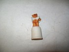 1986 Enesco Lucy Rigg Febuary Teddy Bear Ceramic Thimble