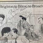 Phyllis Newman Broadway Bound Signed Al Hirschfeld Clipping From New York Times