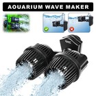 Hygger Aquarium Wave Maker Dual Head 360   Marine Reef Fish Tank Water Pump