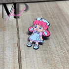 Pokemon Soft Enamel Pin Lapel Collectible Black Rubber Clutch Joyful Nurse Joy