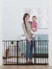 58  Extra Wide Arched Decor Baby Safety Gate Pet Dog Fence Door Child Indoor