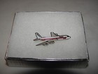 Western Airline 707 Airplane Lapel Tack Pin Late 60 s Pilot Collectible Gift 