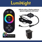 Half Off Ponds  3  3-watt Color Changing Black Fountain Light Kit 100  Qd Cord