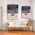 Haro Bmx Freestyle Poster Vintage Metal Print 18x24 24x32 Old School Bike