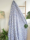 Indian Handmade Cotton Kantha Quilt Hand Block Print King Size Bedspread Blanket