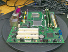 Dell 0wf887 Motherboard W  Intel Celeron Sl8hk  512mb Ram   I o Shield