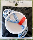 Stitch N Frame Mini Counted Cross Stitch Kit Let It Snow Needle Magic  3946 New