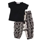 Toddler Kids Baby Girl Outfits T-shirt Tops pants Casual Clothes 2pcs Set Outfit
