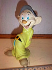 Vintage Walt Disney Snow White Seven Dwarf Dopey Rubber Figure