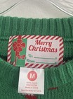 Holiday Patterned Ugly Christmas Sweater - Size Medium Winter Theme