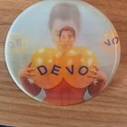 Devo   Lenticular 3-inch Button   Balloon Boob Girl
