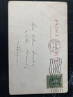 1907 Picking Cotton  Black Americana  Postmark New Oreleans
