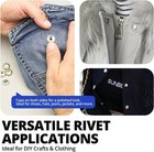 120 Stainless Steel Marine Grade Boat Canvas Snap Kit 15 Mm Fasteners - Snap But