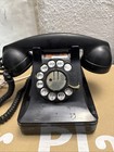 Vintage Bell System Black Rotary Dial Telephone Phone Western Electric F1 302