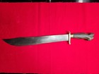 Vtg Ww2 Negrito 21 l 15 5  Blade Philippine Bolo Carved Handle Machete Sword obo