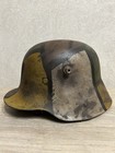 Ww1 German Helmet  M16 Rare Battle Damage  Wwi Relic