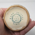Italica Ars Italy Hand Painted Pottery Oil Cruet Bottle Dispenser Figural Vtg