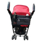 Waterproof Baby Stroller Bag Organizer With Cup Holders Universal Fit Diaper Bag
