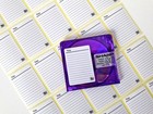 From 100 Till 250x  Printed Minidisc Labels  stickers  Md Mini Disk  audio 