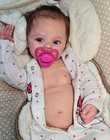 Lifelike Girl 18in Realistic Reborn Baby Dolls Full Body Vinyl Adorable Newborn
