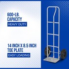 Strongway Steel Hand Truck  600-lb  Capacity