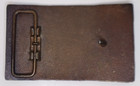Vintage Colt Revolvers Brass Belt Buckle Antique Finish Western Theme