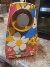 Vintage Flower Power 60s Penncrest Model P-1 Sewing Machine Portable Jcpenney 