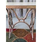 Vtg Singer Sewing Machine Base Entry Way office Table statement Piece