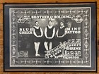 Xxx Sacrce 1st Print Poster Big Brother Janis Joplin Shrine January 12-13 1968