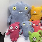 Ugly Dolls Stuffed Plush Toys Lot Of 8 Green Pink Blue Orange