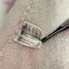 Evergreen Enterprise White Pink Stars Baby Blanket Fleece 2016 Lovey Security