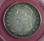 1832 Small Letters Bust Half Dollar Anacs Xf45