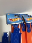 Hot Wheels Track 2-48in 122cm Orange Track Set W  Loop Pieces  Blue Connectors