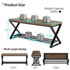 Lvb 39    Entryway Shoe Bench With Storage For Foyer Hallway Rustic Oak 39 I
