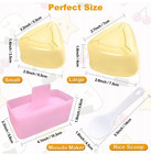Onigiri Mold 3 Pack Musubi Press Maker Triangle Rice Ball Mold Maker