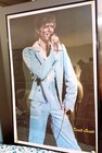 Original Vintage 1970 s David Bowie 23  X 35  Poster On Stage Concert