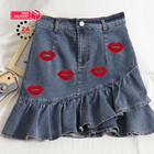 10pcs 2 4x1 4 Inch Red Lip Iron-on Heat Melt Patch 2 4 X 1 4 Inches 