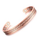 Pure Copper Magnetic Bracelet  Arthritis Pain Therapy Men Women Cuff Infinity