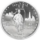 2003 S Proof State Quarter Set 90  Silver No Box Or Coa 5 Coins Us Mint