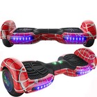 Red Hoverboard 6 5 Inch Spider Pattern Bluetooth