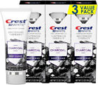 Crest 3dwhite Whitening Therapy Charcoal Toothpaste  Invigorating Mint 3 5oz 3pk