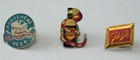 Set Of 6 Vintage Beer Lapel   Cap Pins  Set  2