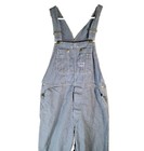 Vintage Big Smith Overalls Mens 40x30 Hickory Stripe Usa Made Railroad Workwear