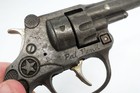 Vtg Hubley Flash Cast Iron Revolver Pistol Cap Gun Replica Toy 6 1 4 Inches