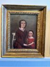 Antique Pair Of Late 18th Early 19th Century Portraits In Gilt Frames Ireland